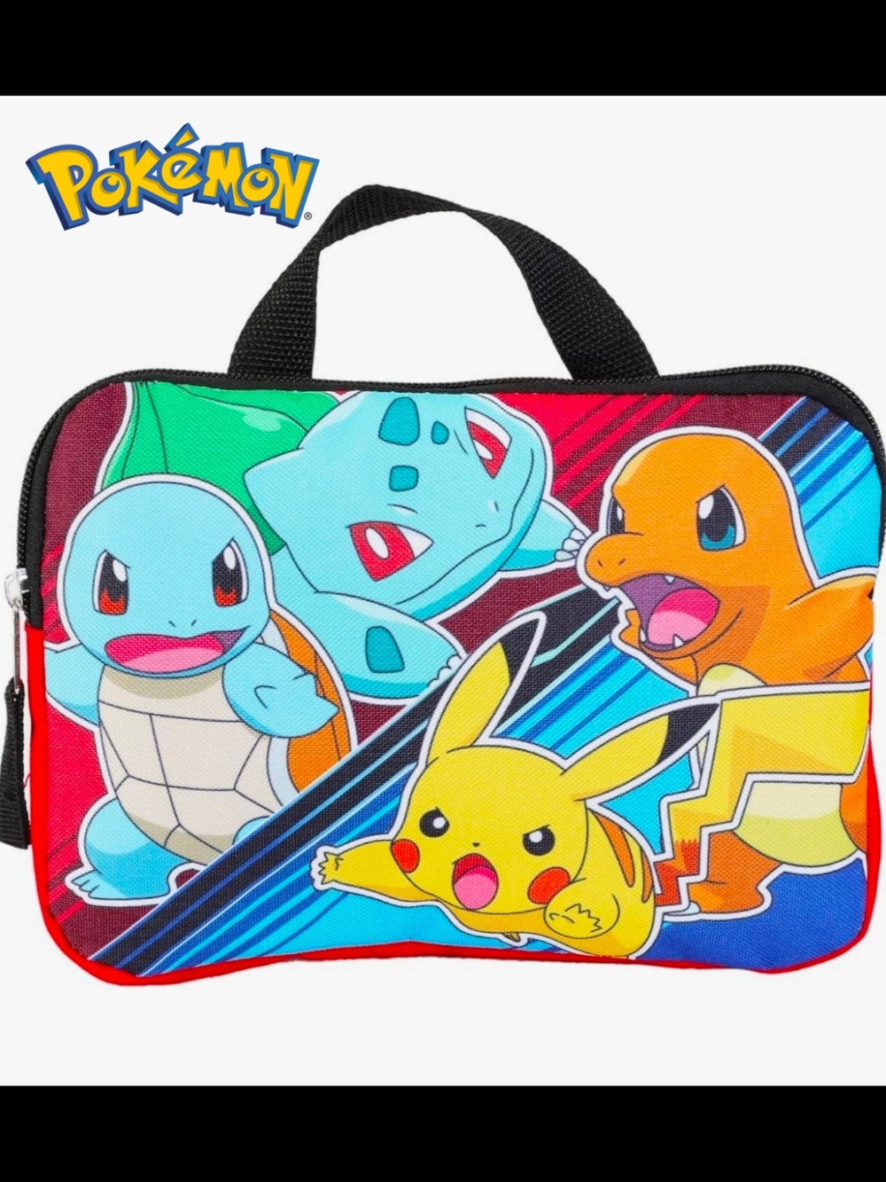 Pokemon Zip Bag Pikachu & Starters